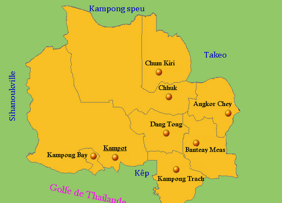 Kampot Geography